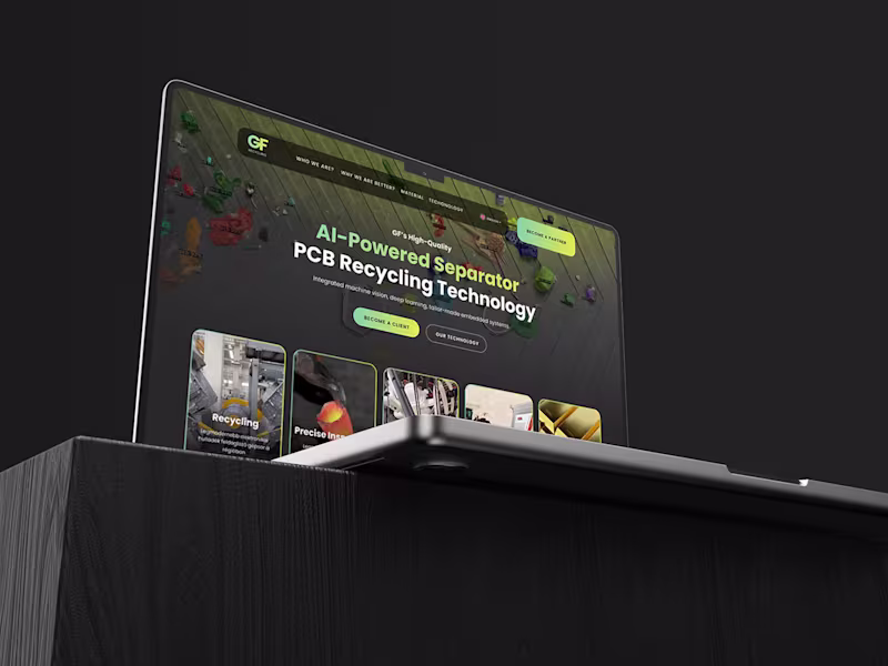 Cover image for GENERAL FUTURE Corporate website development :: Behance