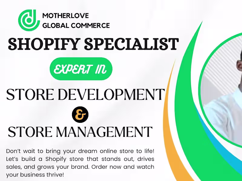 Cover image for I will be your Shopify Store Manager