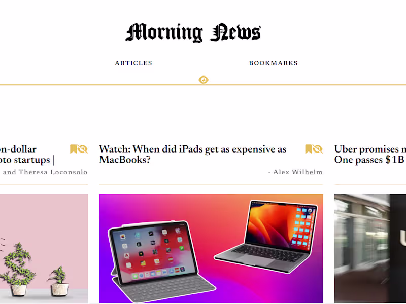 Cover image for MorningsNews