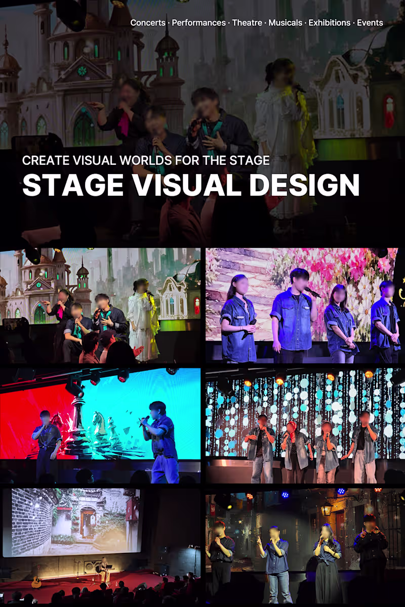 Cover image for STAGE VISUAL | MOTION GRAPHICS