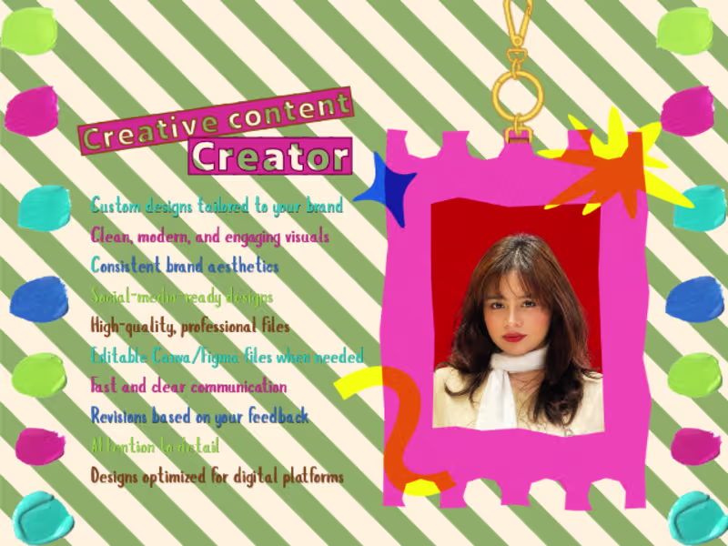 Cover image for Creative content creator