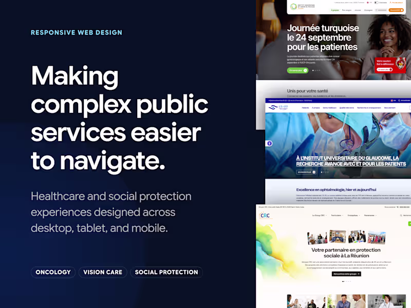 Cover image for Responsive Web Design for Healthcare and Social Protection