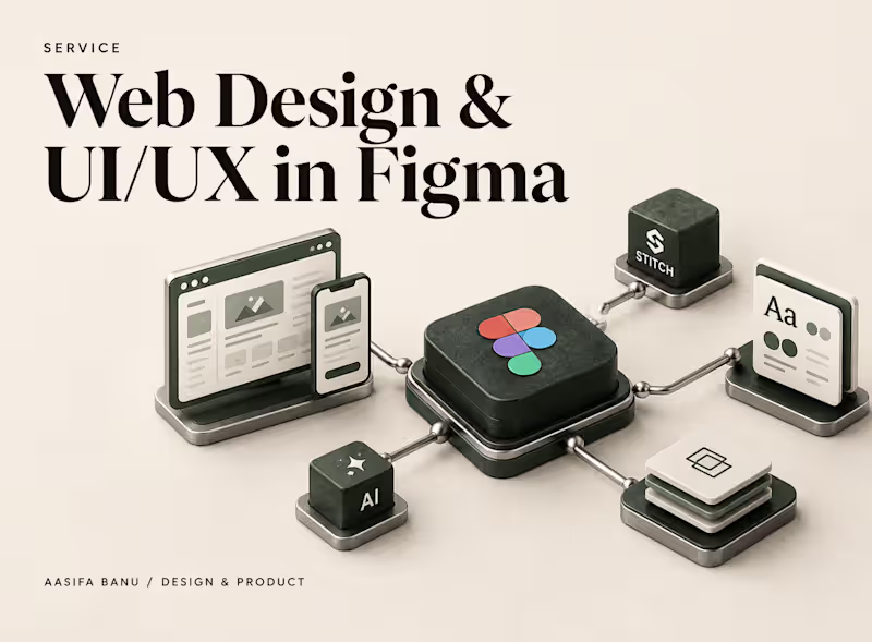 Cover image for Web Design & UI/UX Prototyping