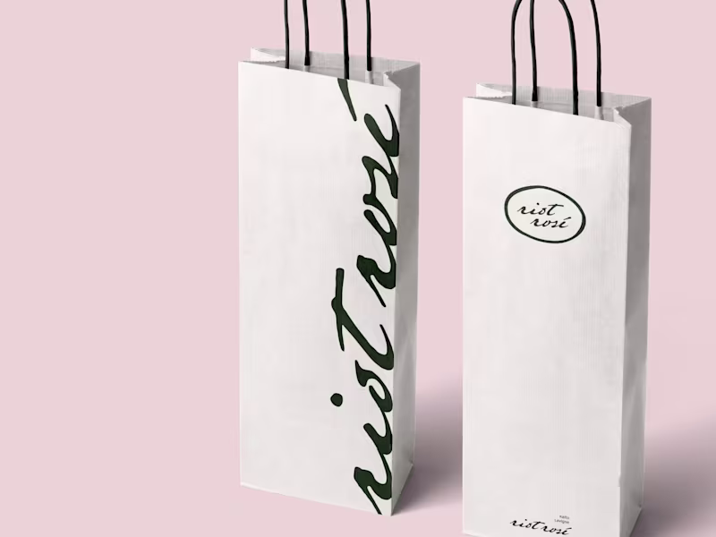 Cover image for Riot Rosé | Brand Identity & Collateral designs