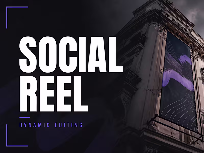 Cover image for Vertical Social Media Reel | Dynamic Editing & Captions