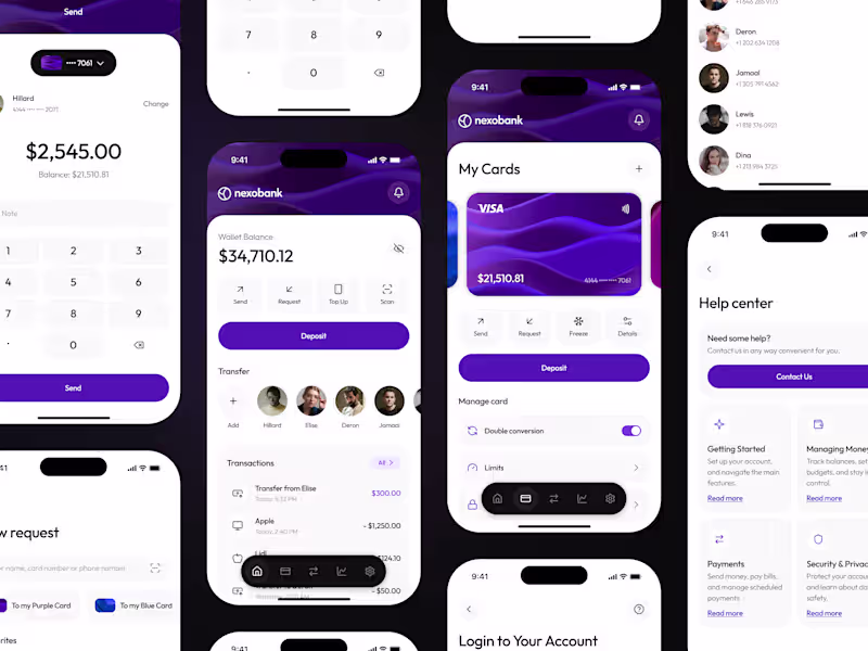 Cover image for NexoBank – Mobile Banking App
