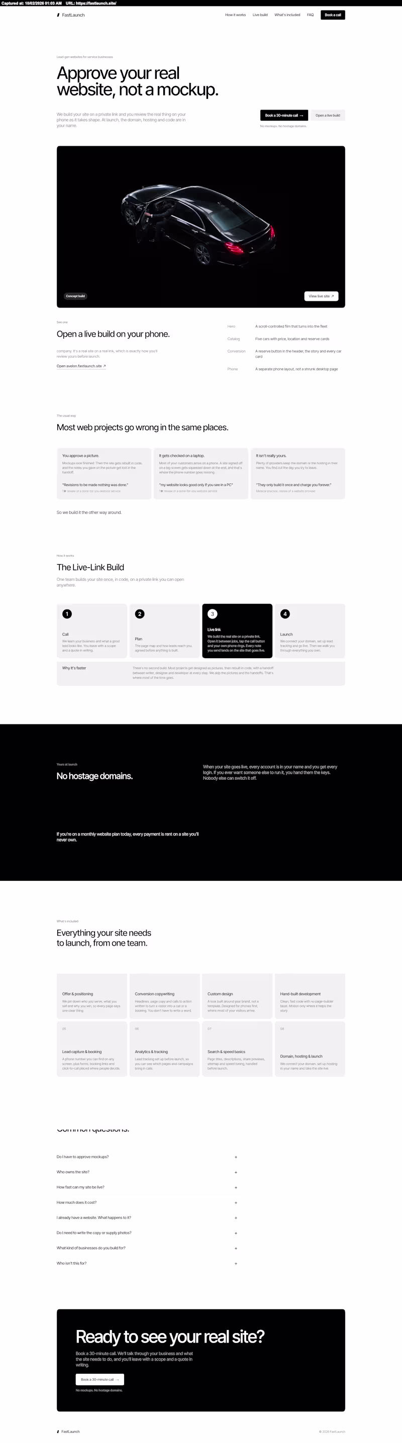 Cover image for Offer Creation and Website Design