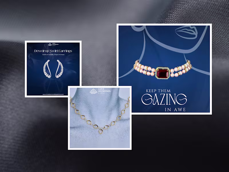Cover image for 
Social media marketing for Jewellery