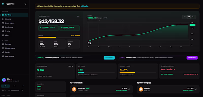 Cover image for Hyperliquid portfolio/PnL tracker

I worked on