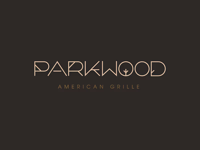 Cover image for Parkwood American Grille | Brand Identity