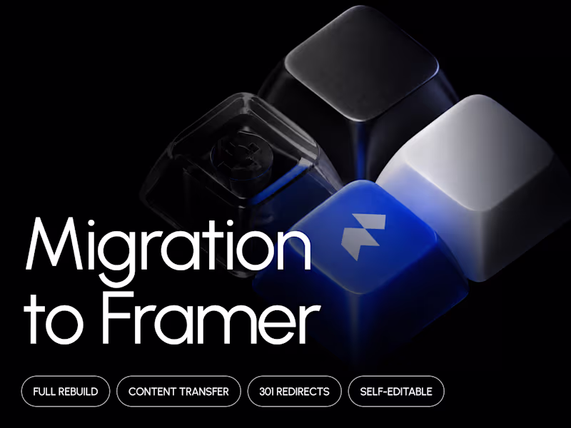 Cover image for Migration to Framer