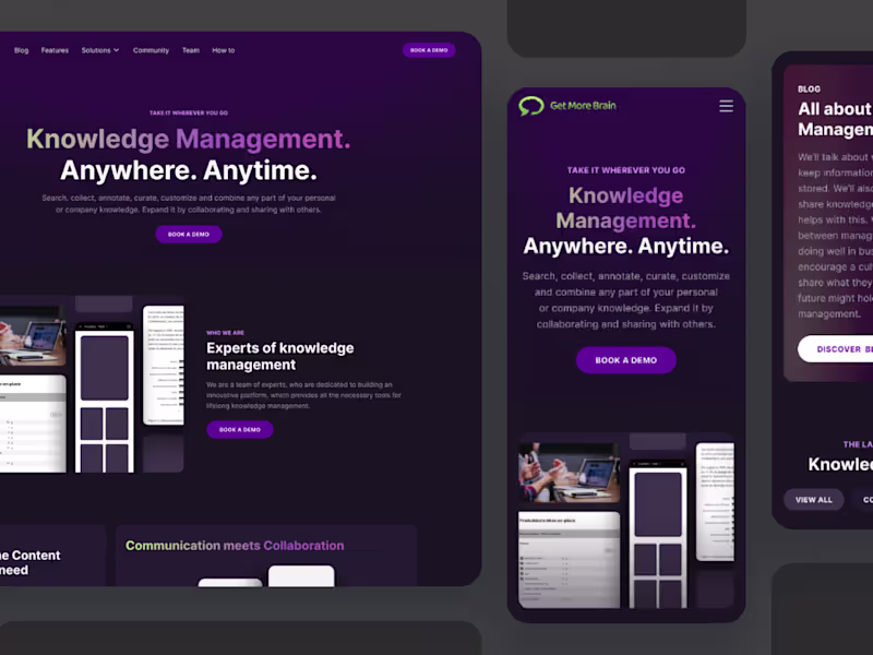 Cover image for Website Design in Figma + Framer Development