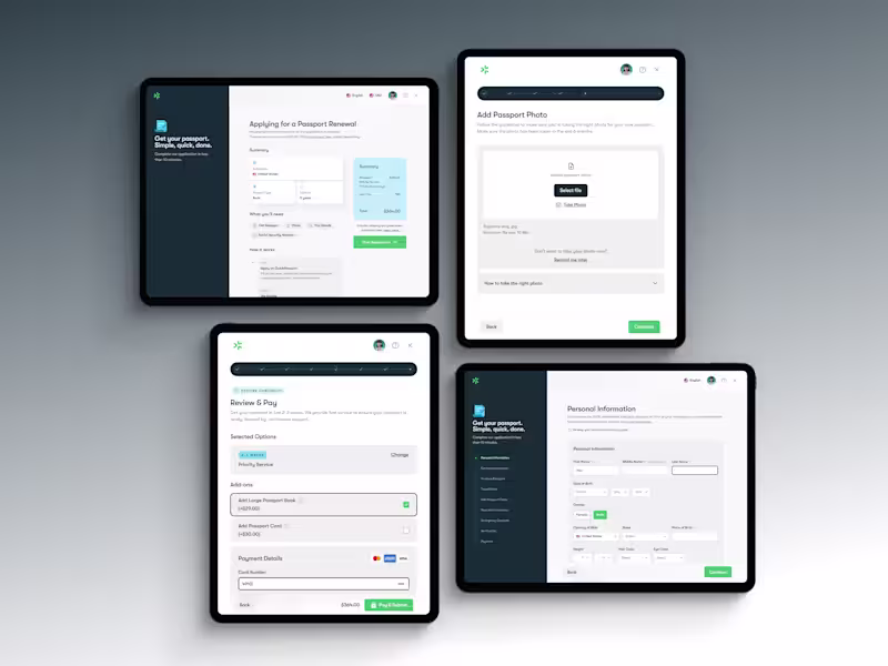 Cover image for Passport Application Form