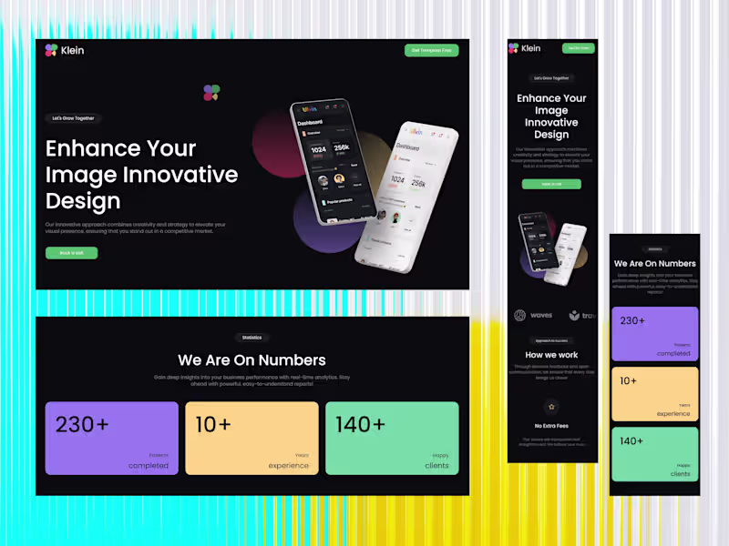 Cover image for Kleinn - Design and Develop a SaaS Website in Framer