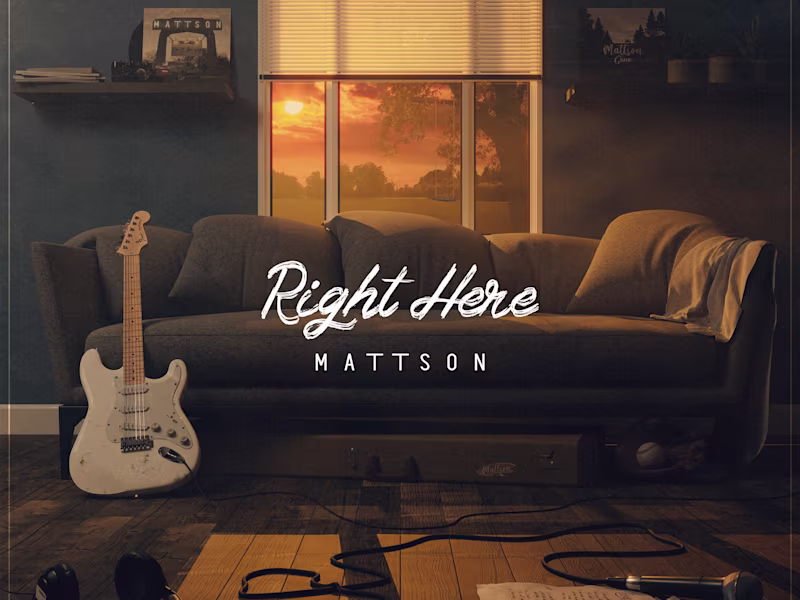 Cover image for Album Cover Design - Right Here EP