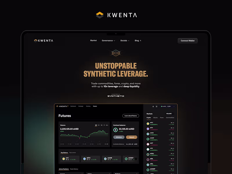 Cover image for Kwenta [v1]: Perpetual Trading Platform