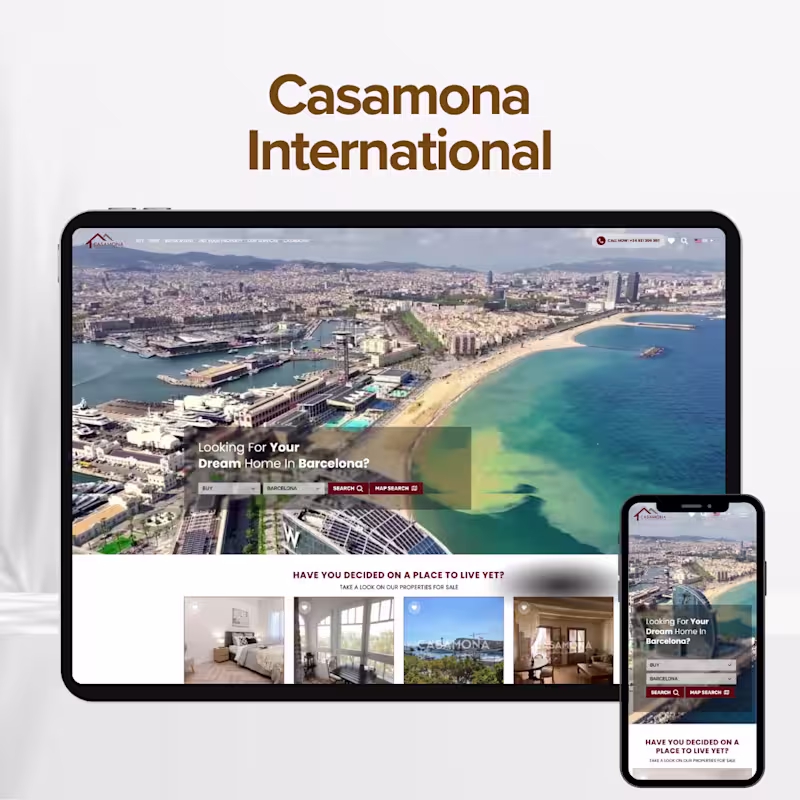 Cover image for Casamona International . a real