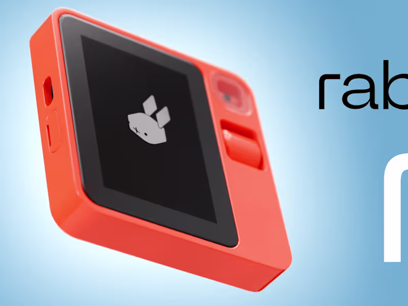 Cover image for Rabbit r1 3D Motion Design