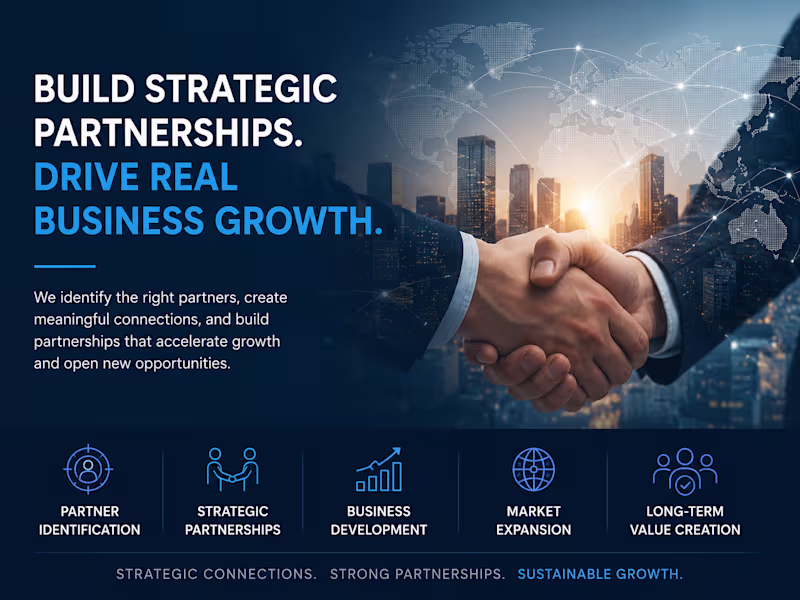Cover image for Business Development & Strategic Partnerships