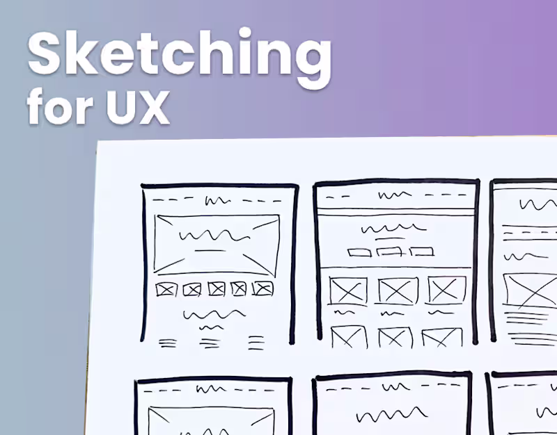 Cover image for Paper Sketches / Wireframes