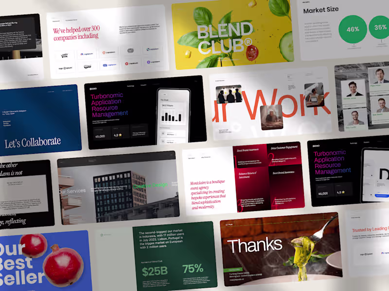 Cover image for Minimalist Pitch Deck Design