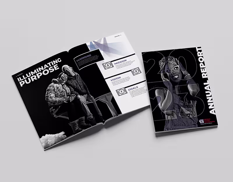Cover image for Print Design: Annual Report