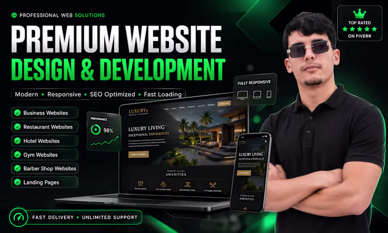 Cover image for I will be the designer of your website that attracts customers. 