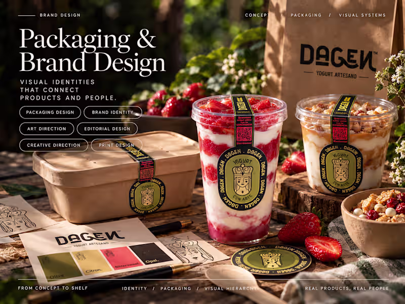 Cover image for Packaging & Brand Design