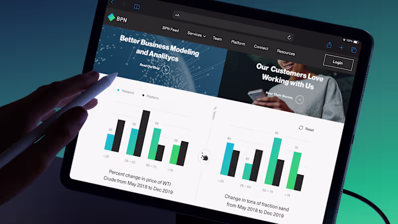 Cover image for Bullet Point Network Website Redesign