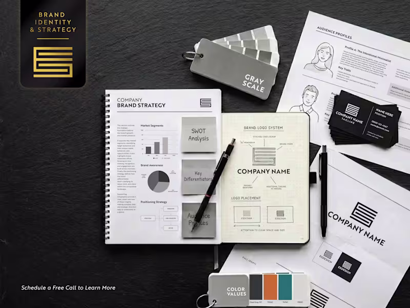 Cover image for Brand Strategy + Identity System (Ultimate Package)