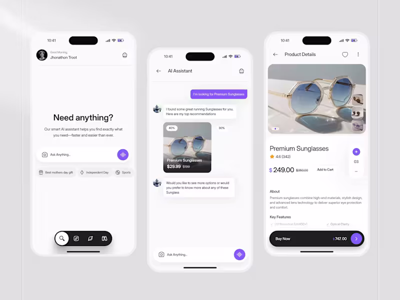 Cover image for GOMART - AI Shopping Assistant | E-commerce App