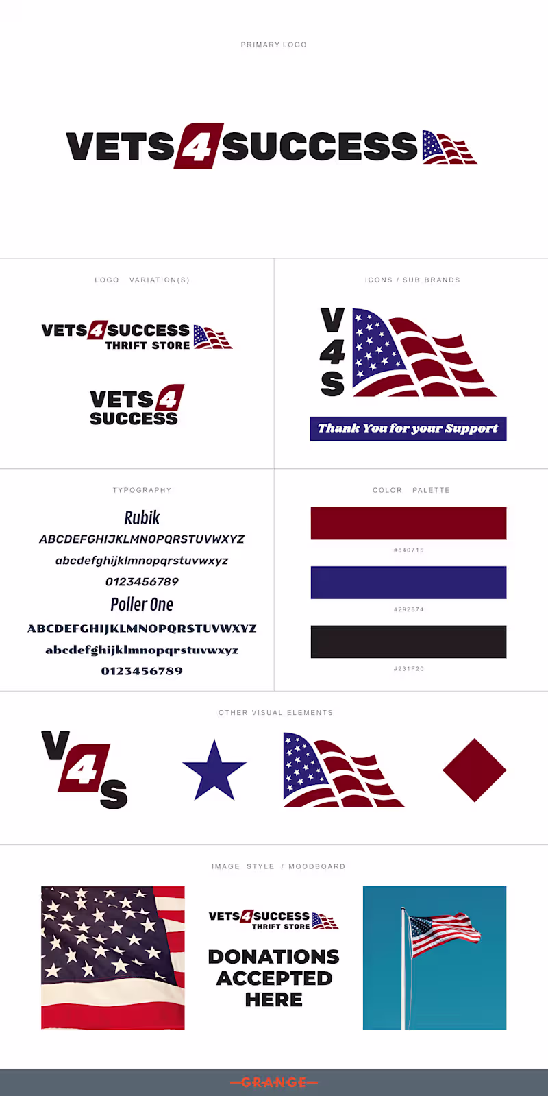 Cover image for Vets 4 Success - Logo Redesign