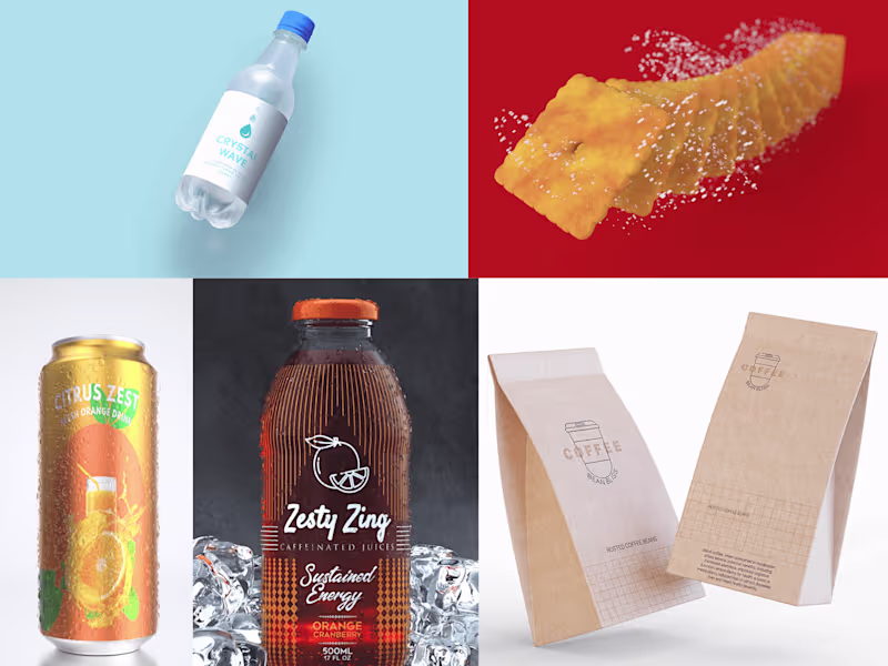 Cover image for Packaging Visualization 3D Renders