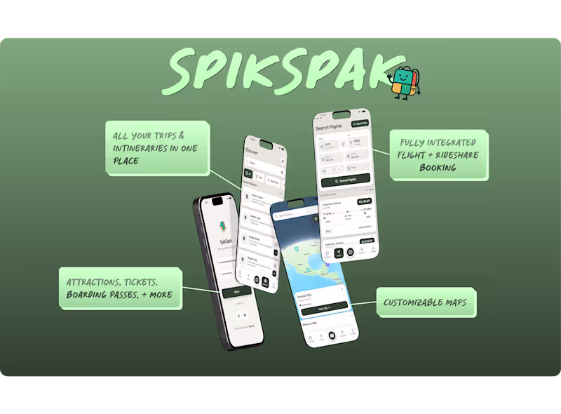 Cover image for SpikSpak - Mobile Application Design & Development