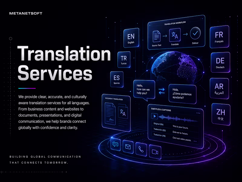 Cover image for Translation Services for Global Communication