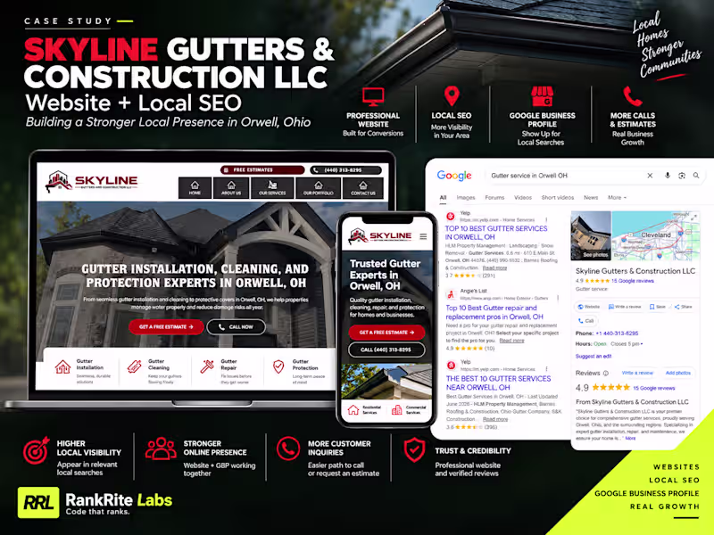 Cover image for Skyline Gutters & Construction LLC