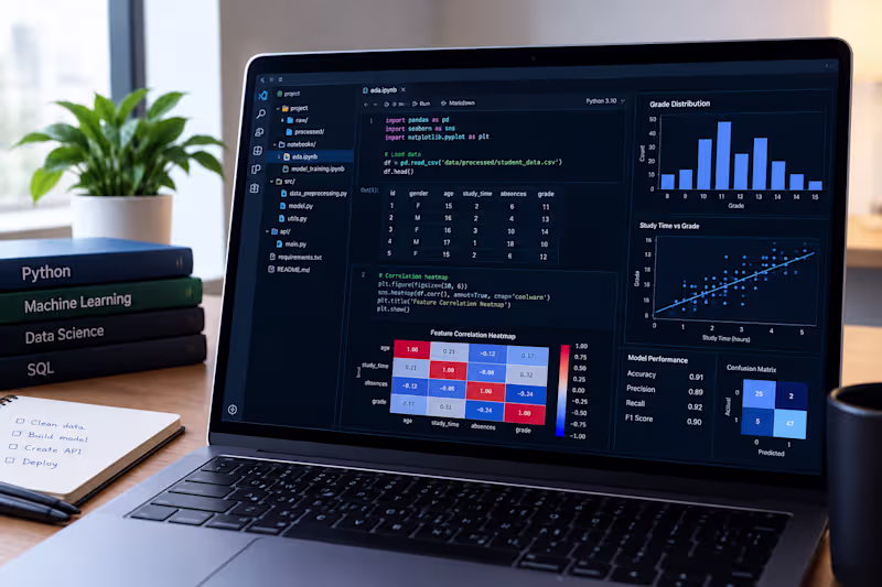 Cover image for Python, Data Science & AI Development