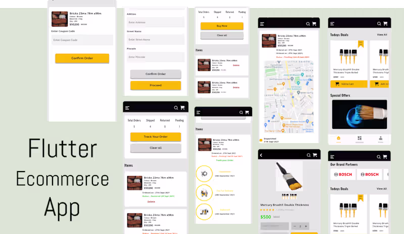 Cover image for I will convert figma, sketch, adobe xd designs to flutter