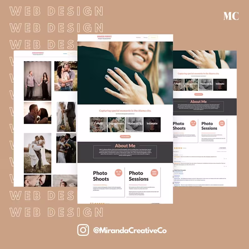 Cover image for Portfolio + Business Web Design