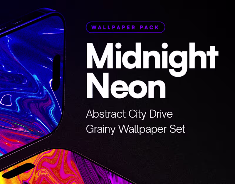 Cover image for Wallpaper Set - Midnight Neon
