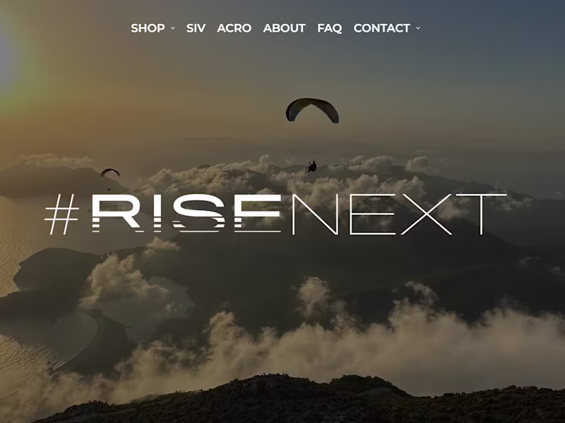Cover image for RiseNext - WordPress