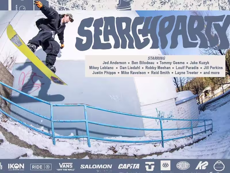 Cover image for Full Length Snowboard Movie Audio