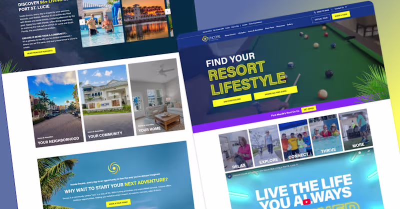 Cover image for Encore || Figma to Webflow || USA Check it out here: https:/...