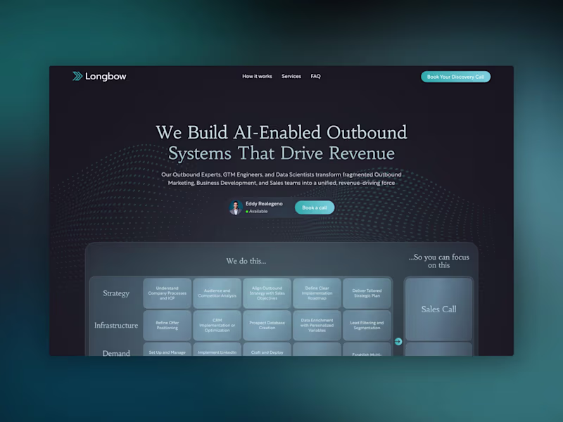Cover image for Longbow | Branding, Website, Webflow