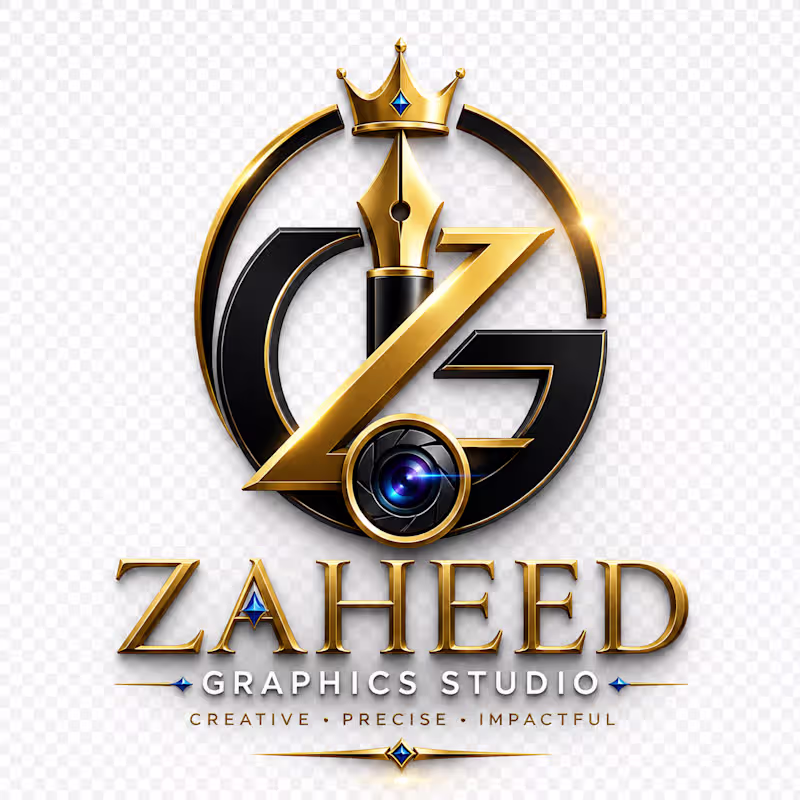 Cover image for ZAHEED GRAPHICS STUDIO Where Vision Becomes Iconic Brands