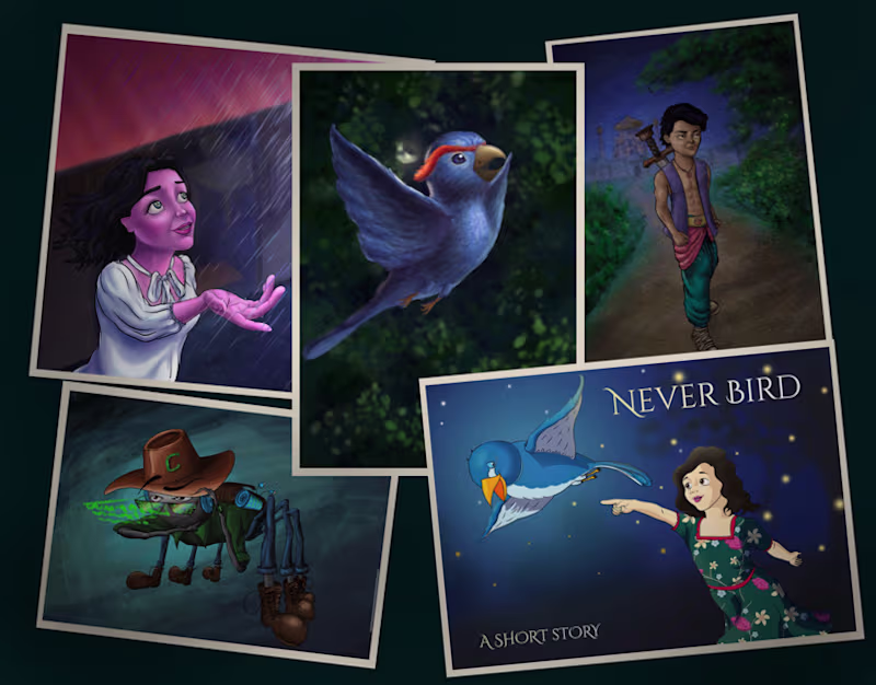 Cover image for Digital Illustrations