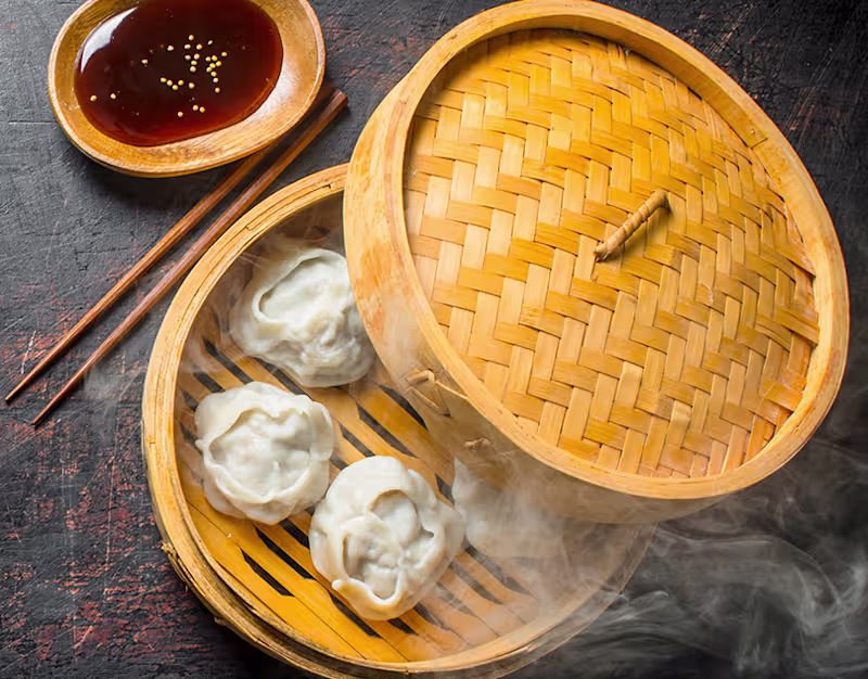 Cover image for Bamboo Steamer | Amazon 3D Listing Images
