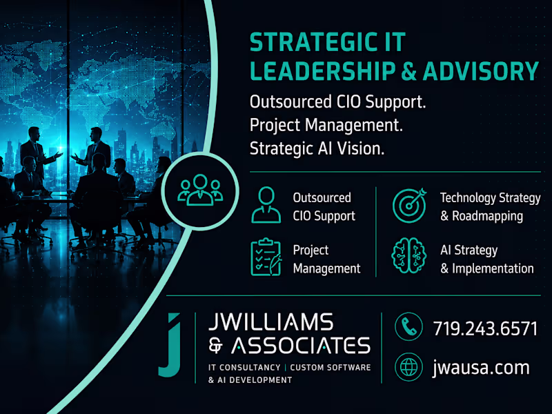 Cover image for Strategic IT Leadership & Technology Advisory