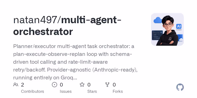 Cover image for Multi-Agent Orchestrator Development