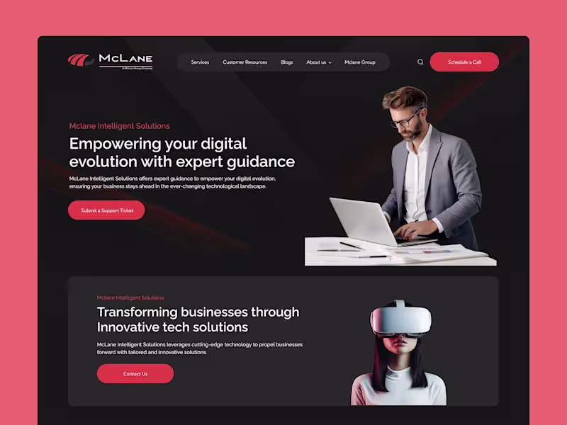 Cover image for McLane Intelligent Solutions is a
